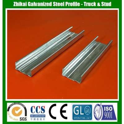 Chinese Drywall C Channel Metal Stud Size